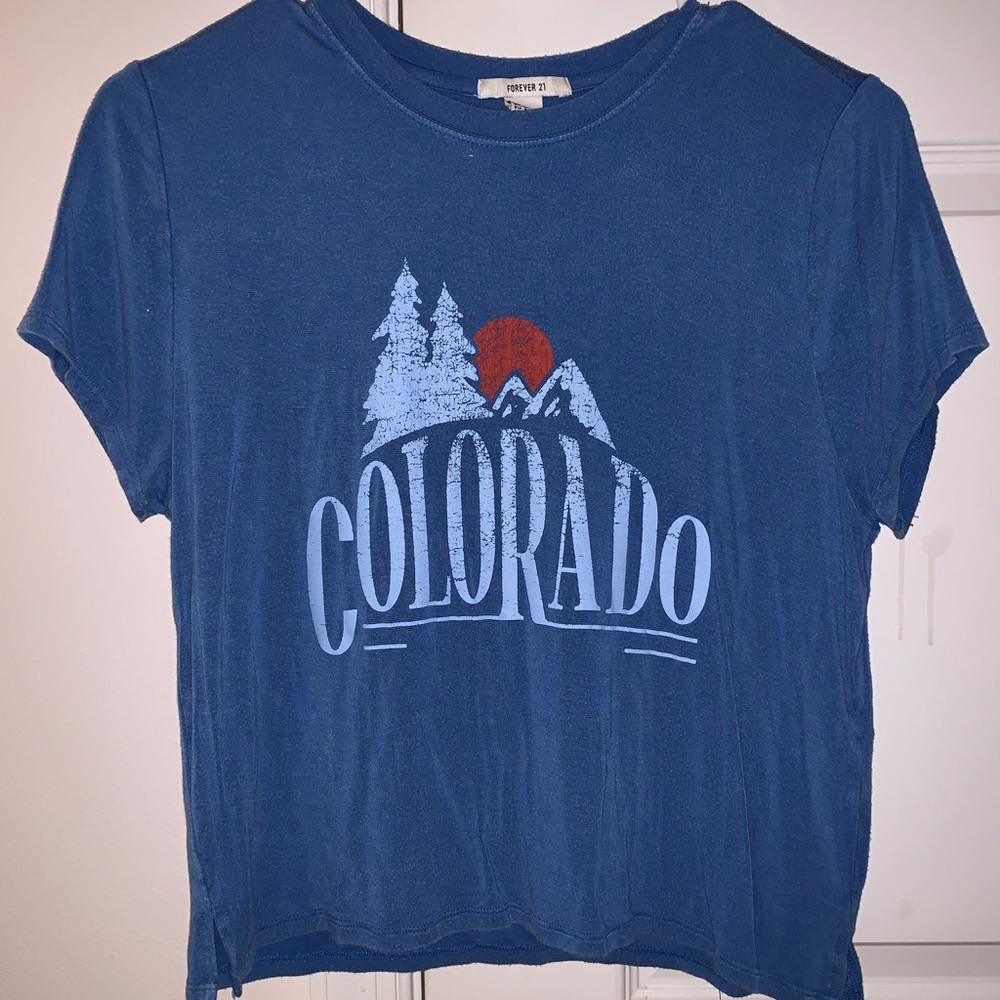 Forever 21 Colorado Crop Top